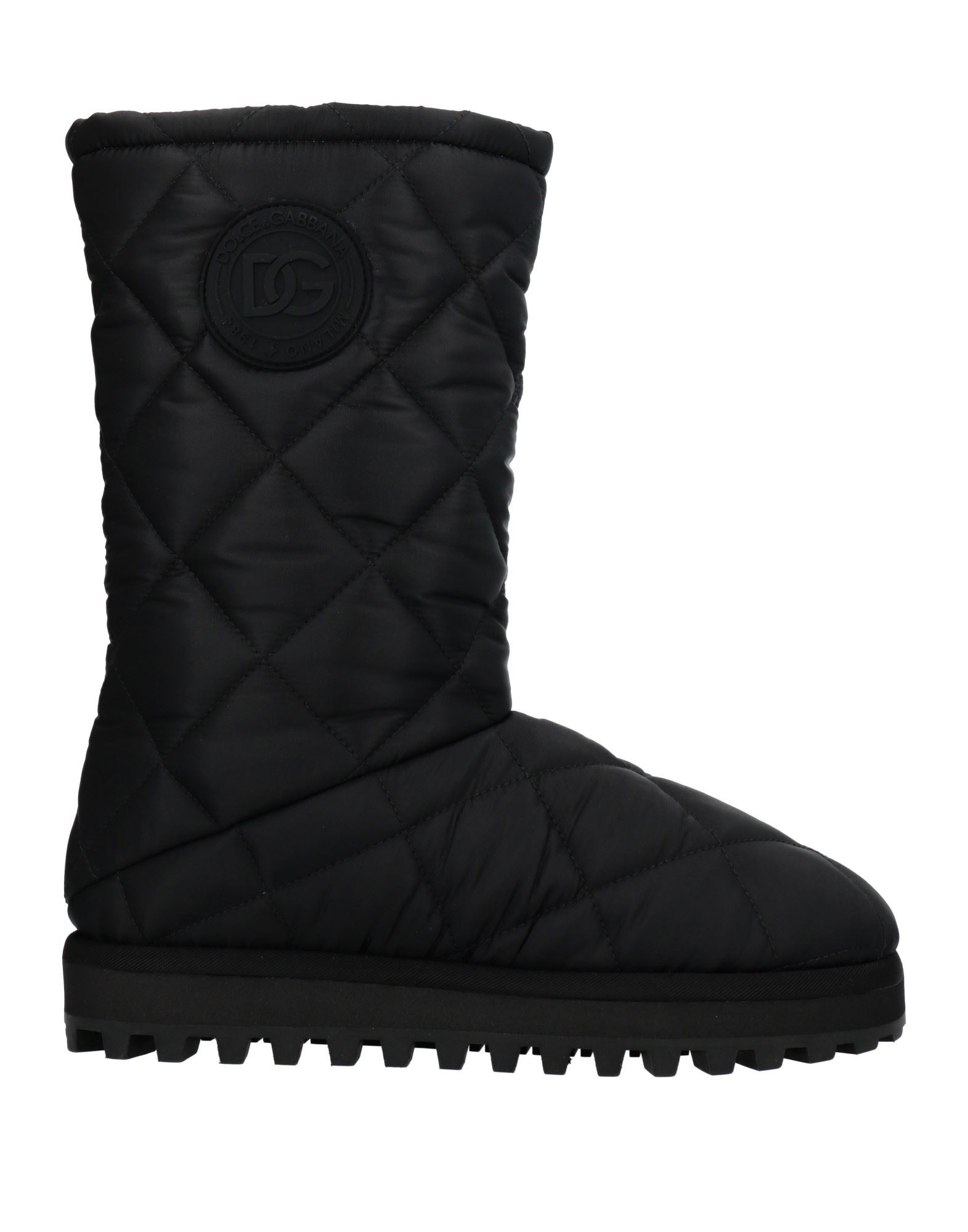 Dolce & Gabbana Knee Boots In Black