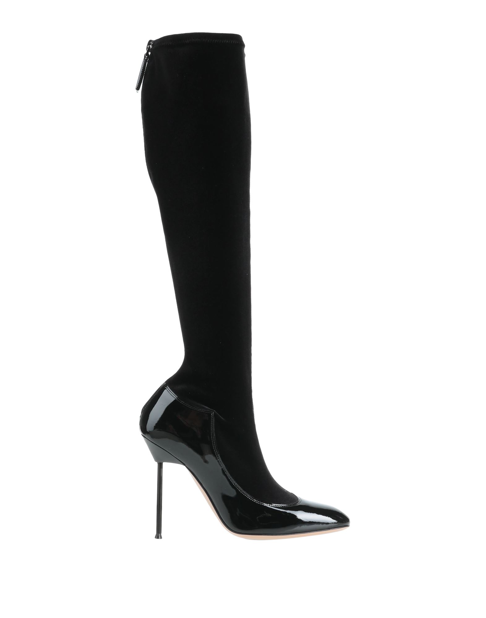 Giorgio Armani Knee Boots In Black