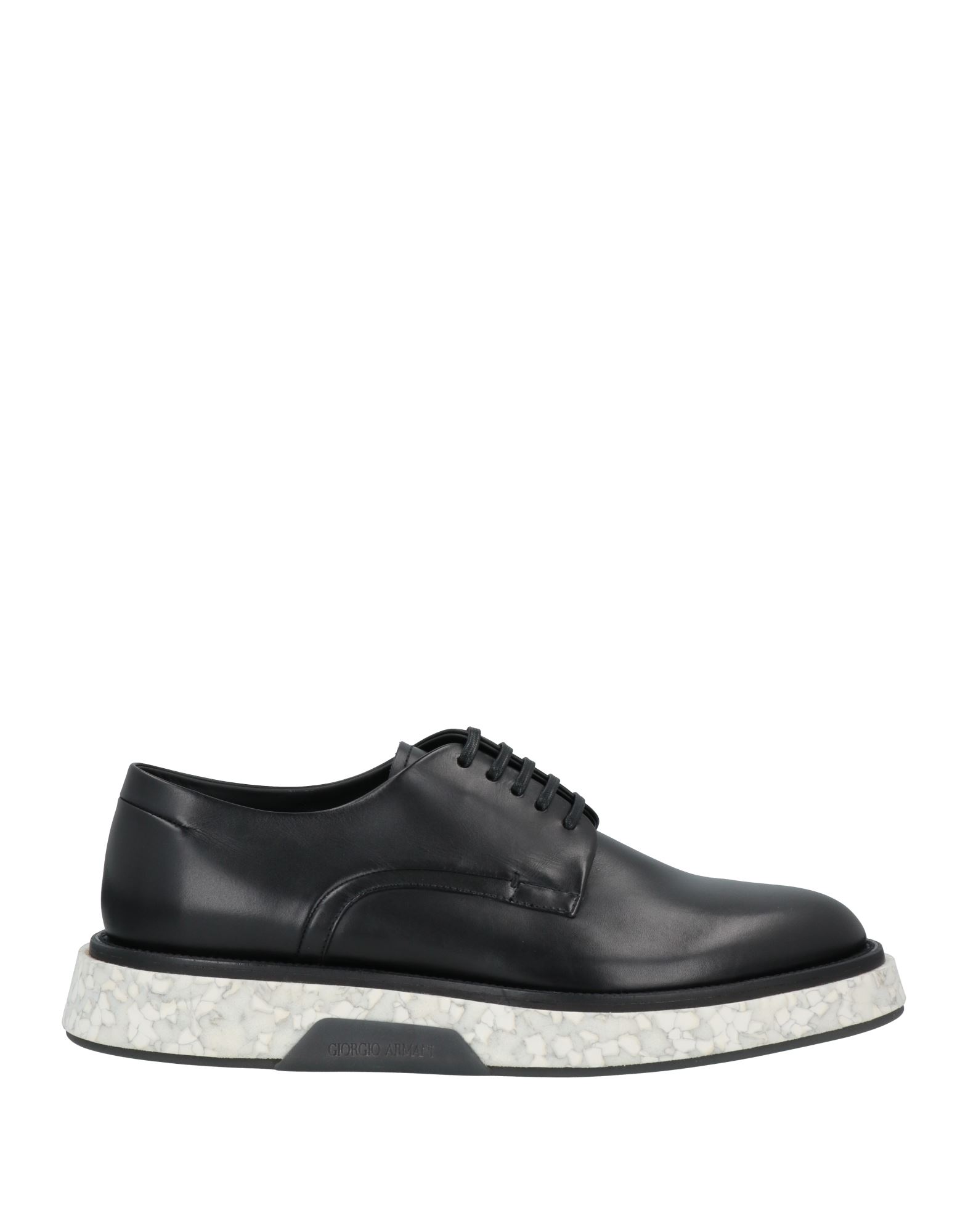 Giorgio Armani Lace-up Shoes In Black