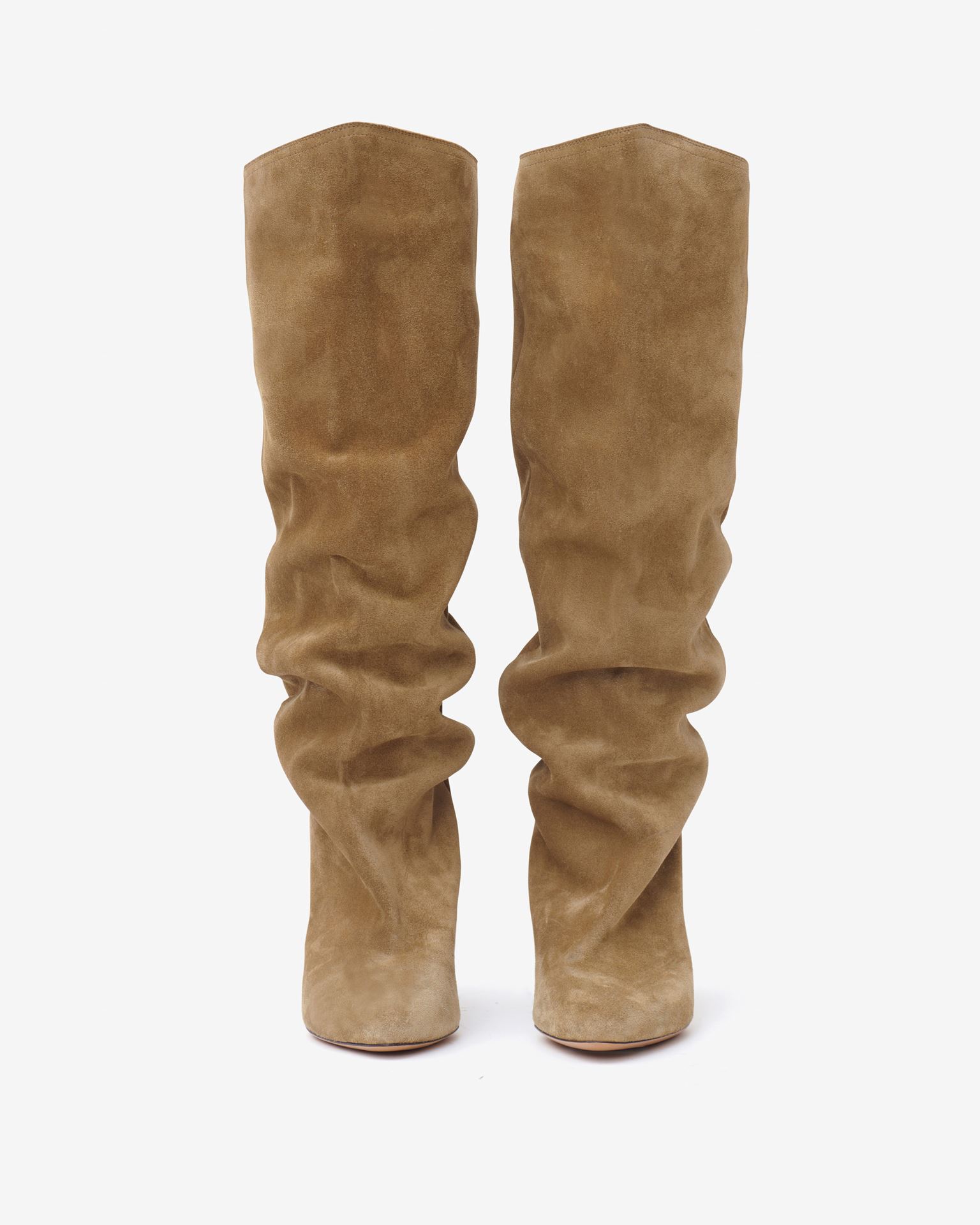 Shop Isabel Marant Lispa Suede Boots In Brown
