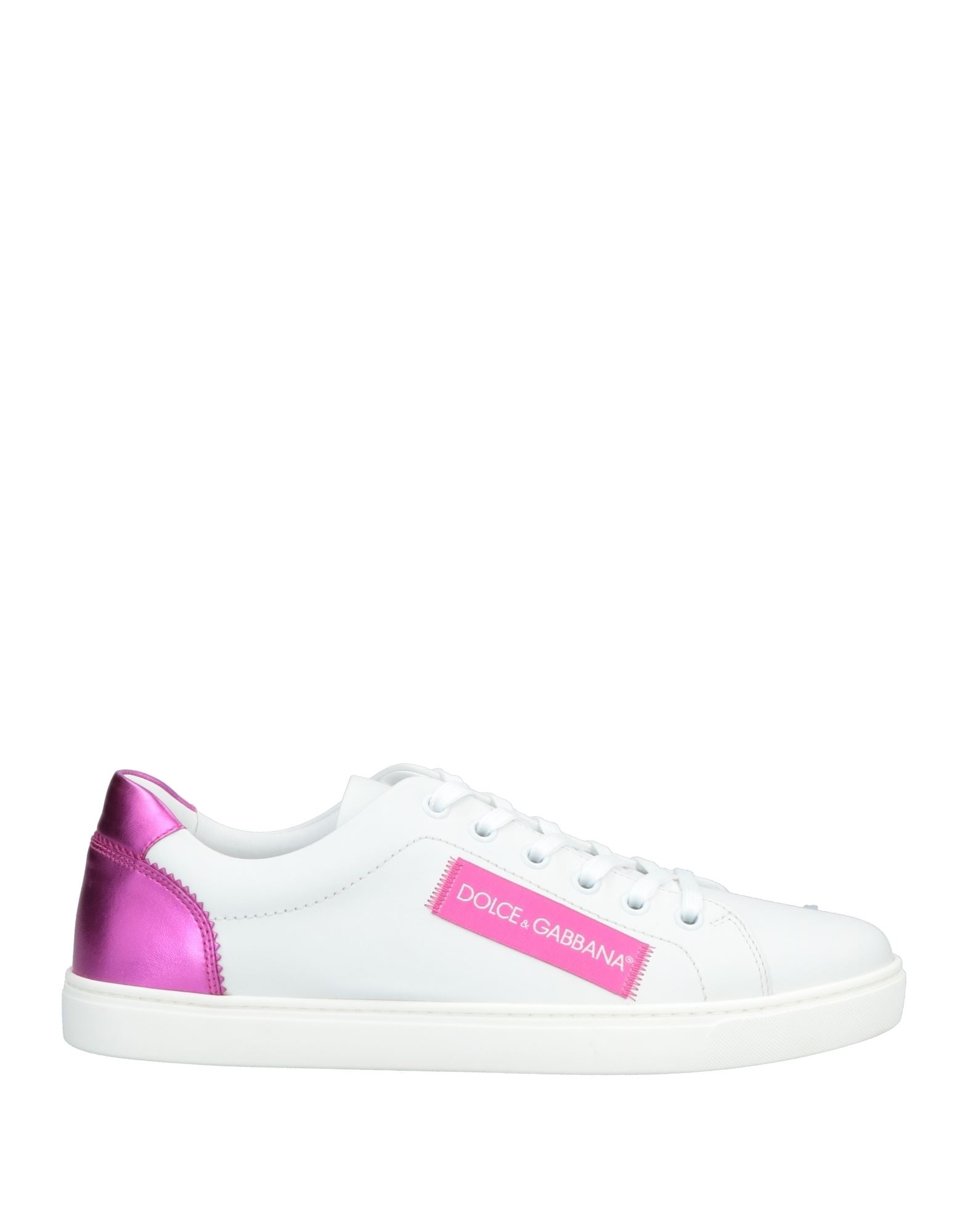 Dolce & Gabbana Woman Sneakers White Size 5 Soft Leather In White