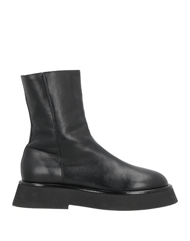Wandler Woman Ankle Boots Black Size 10 Lambskin In Black