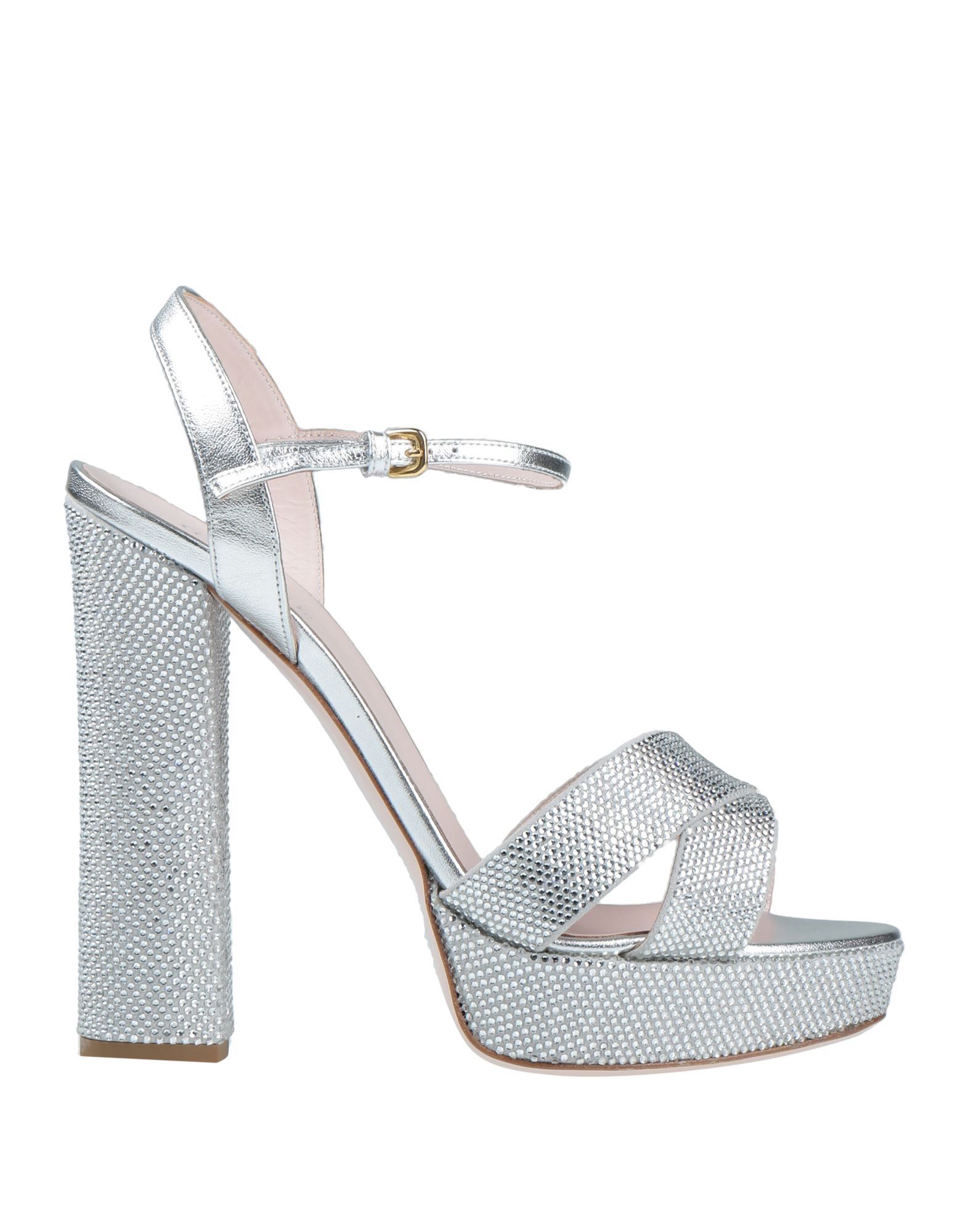 Gedebe Sandals In Silver