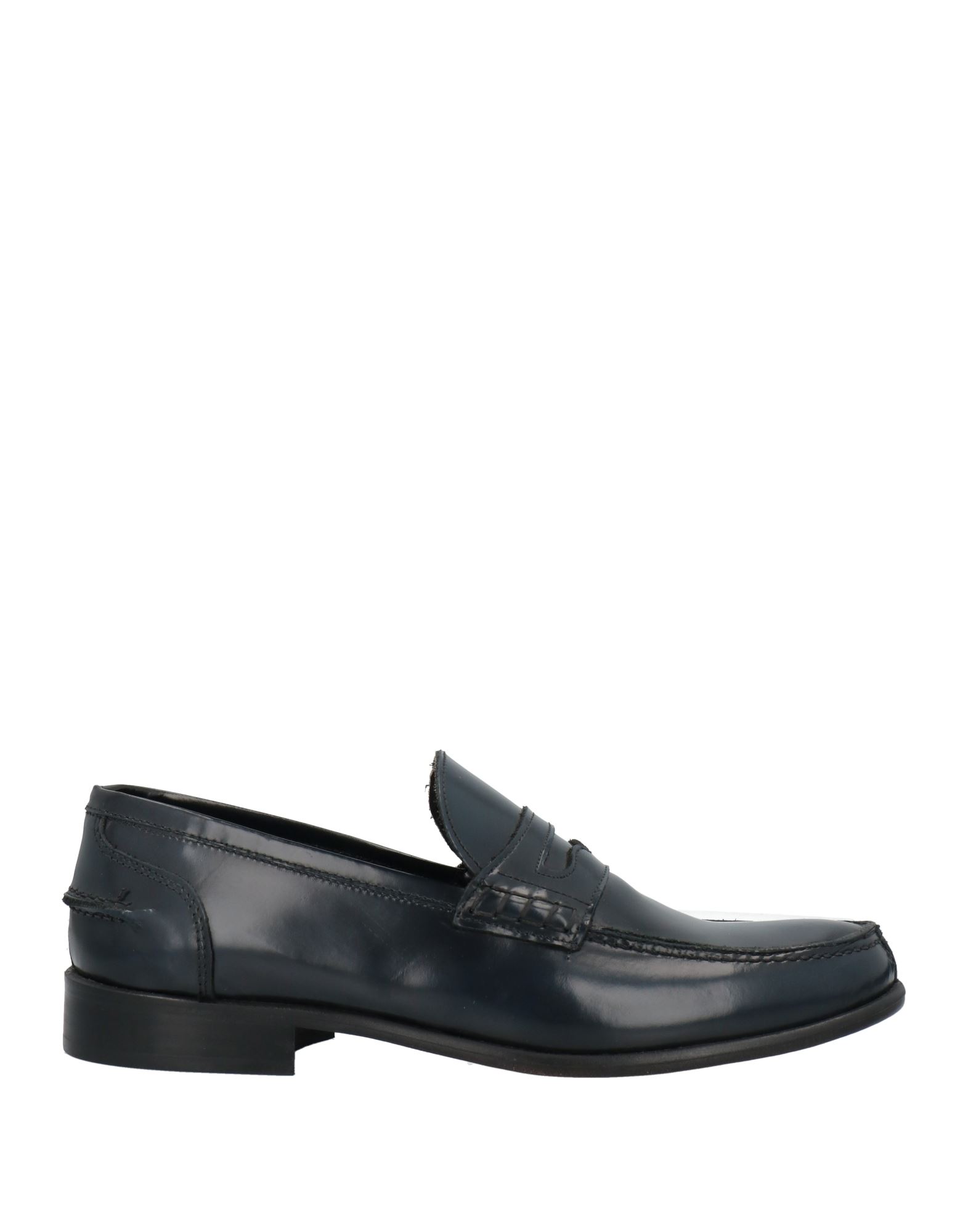 Grey Daniele Alessandrini Loafers In Dark Blue