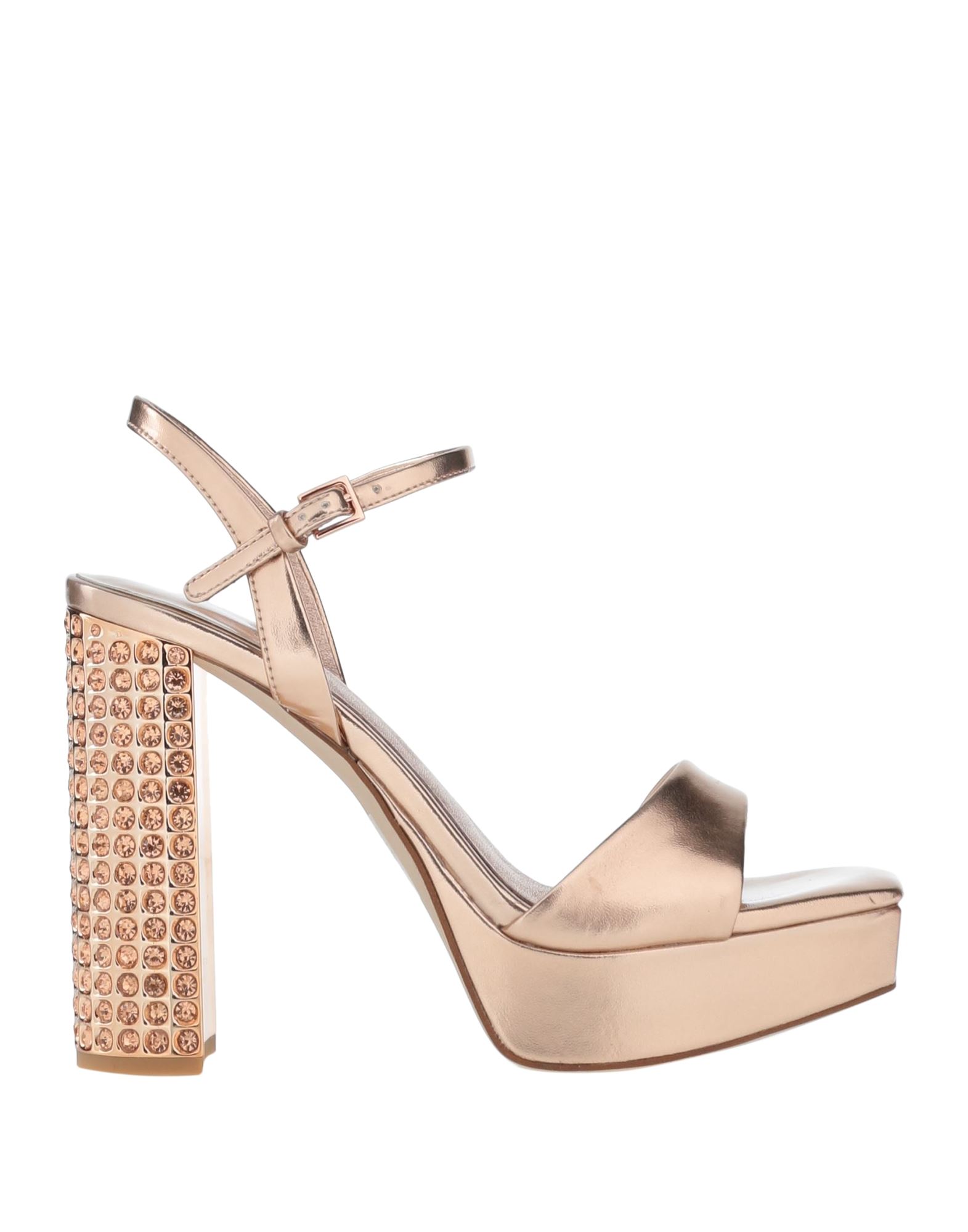 Jeffrey Campbell Sandals In Rose Gold