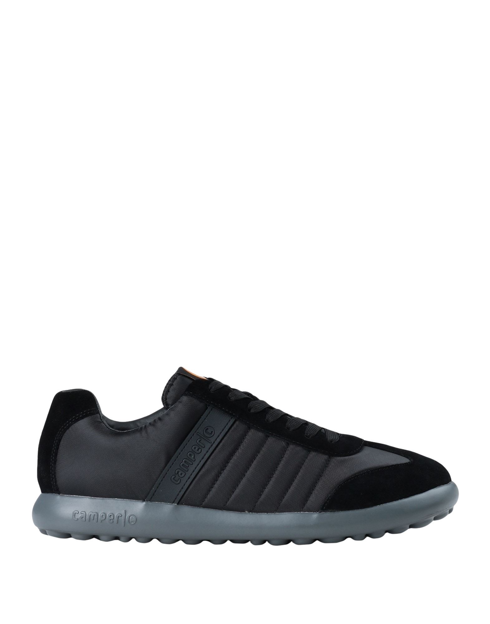 Shop Camper Man Sneakers Black Size 8 Soft Leather, Textile Fibers