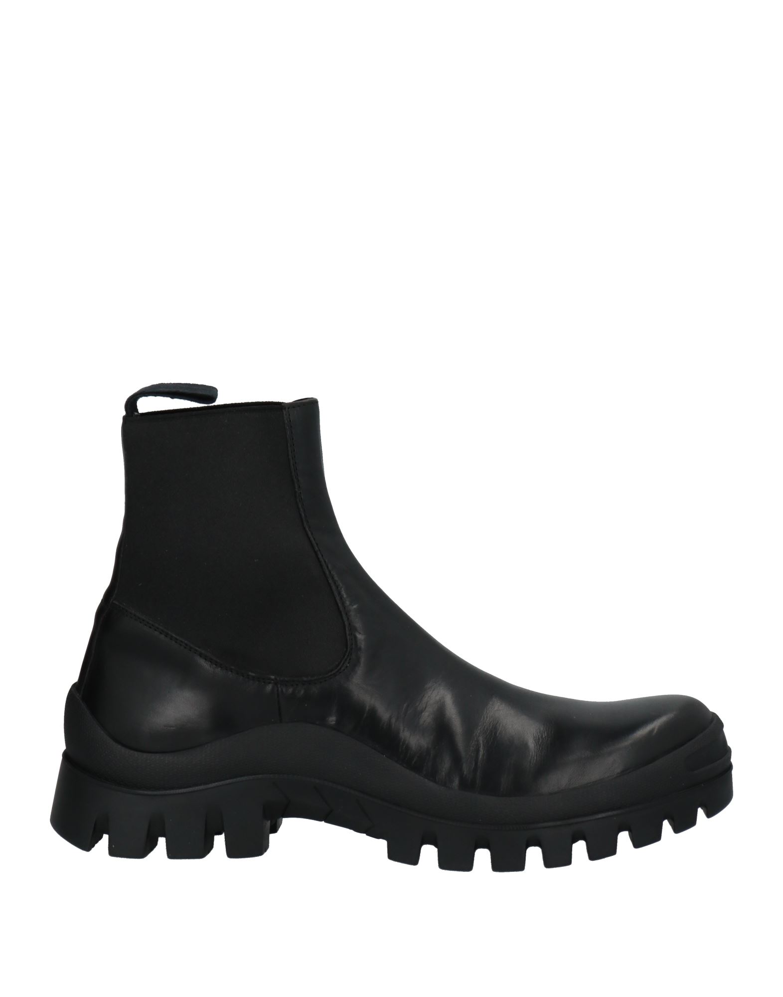 Shop Atp Atelier Woman Ankle Boots Black Size 8 Cowhide