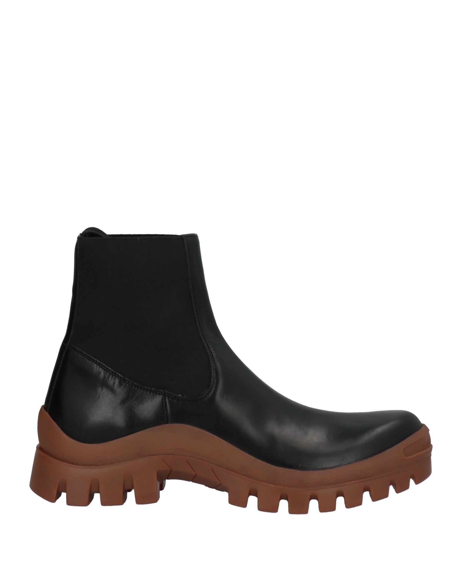 Shop Atp Atelier Woman Ankle Boots Black Size 6 Cowhide