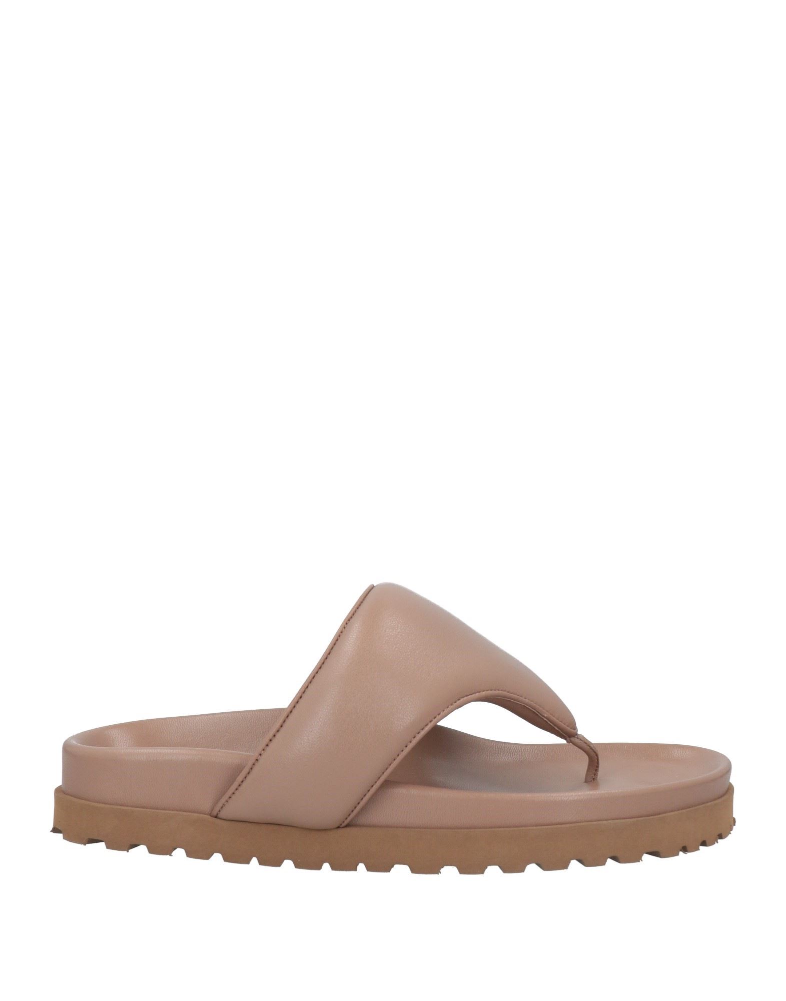 Gia X Pernille Teisbaek Toe Strap Sandals In Light Brown