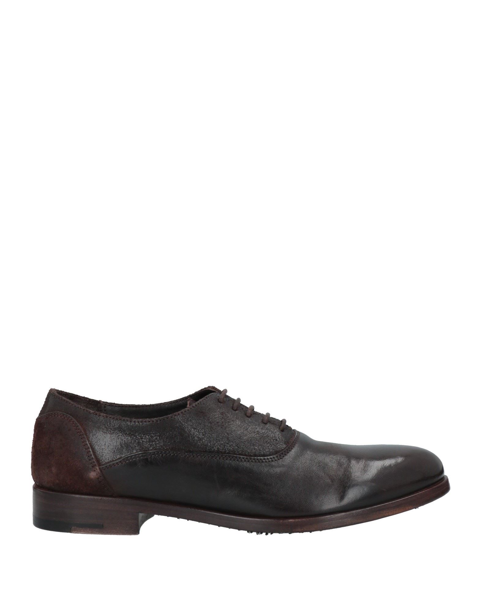 Alberto Fasciani Lace-up Shoes In Dark Brown