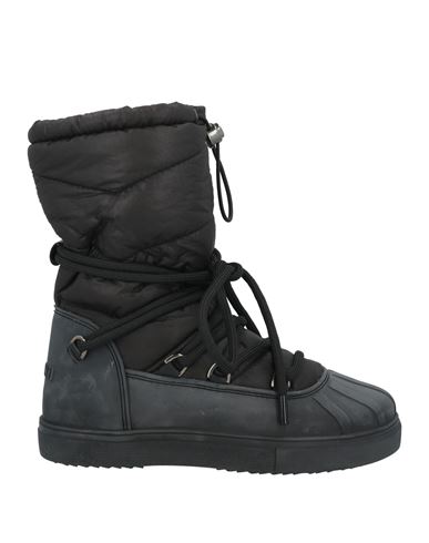Shop Inuikii Woman Ankle Boots Black Size 8 Textile Fibers, Rubber