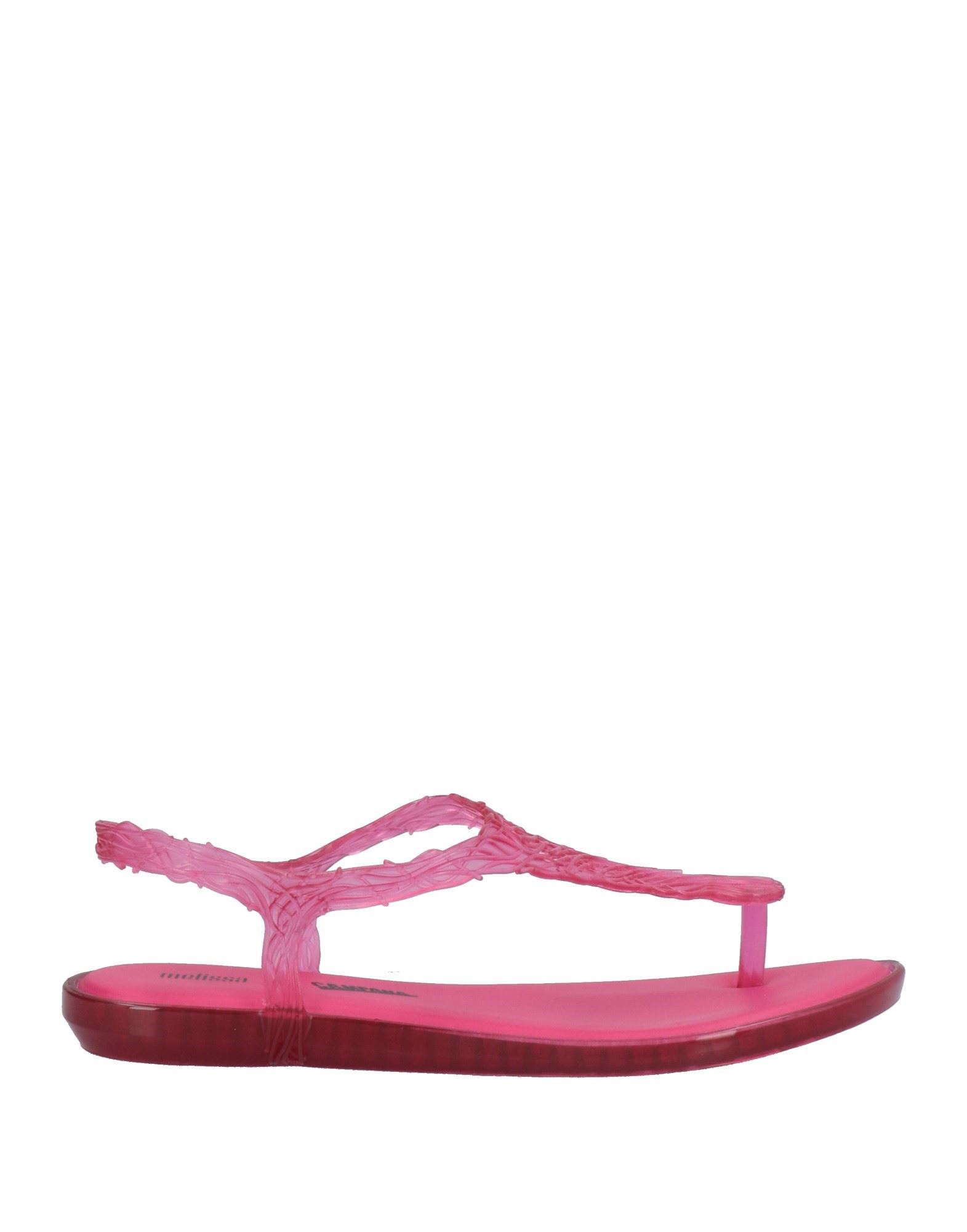Melissa Toe Strap Sandals In Pink