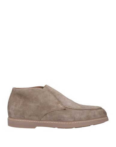 Doucal's Man Ankle Boots Taupe Size 7 Soft Leather