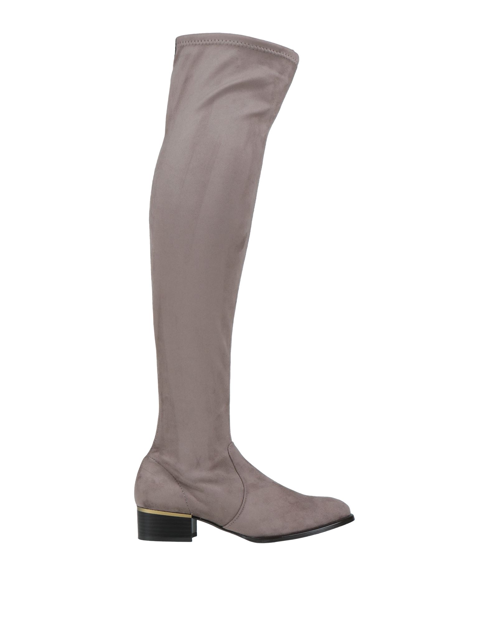 Cuplé Knee Boots In Grey