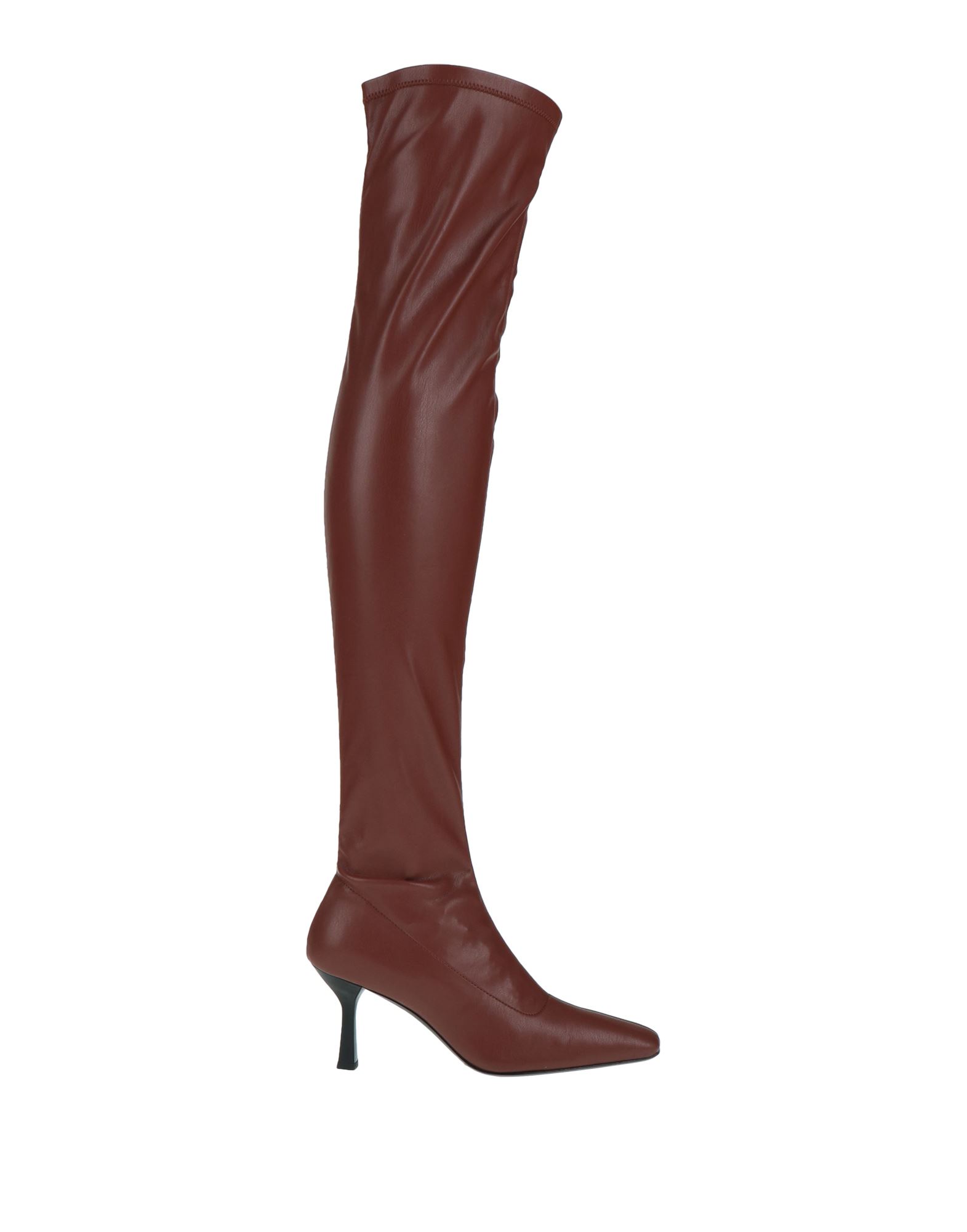 Liviana Conti Knee Boots In Red