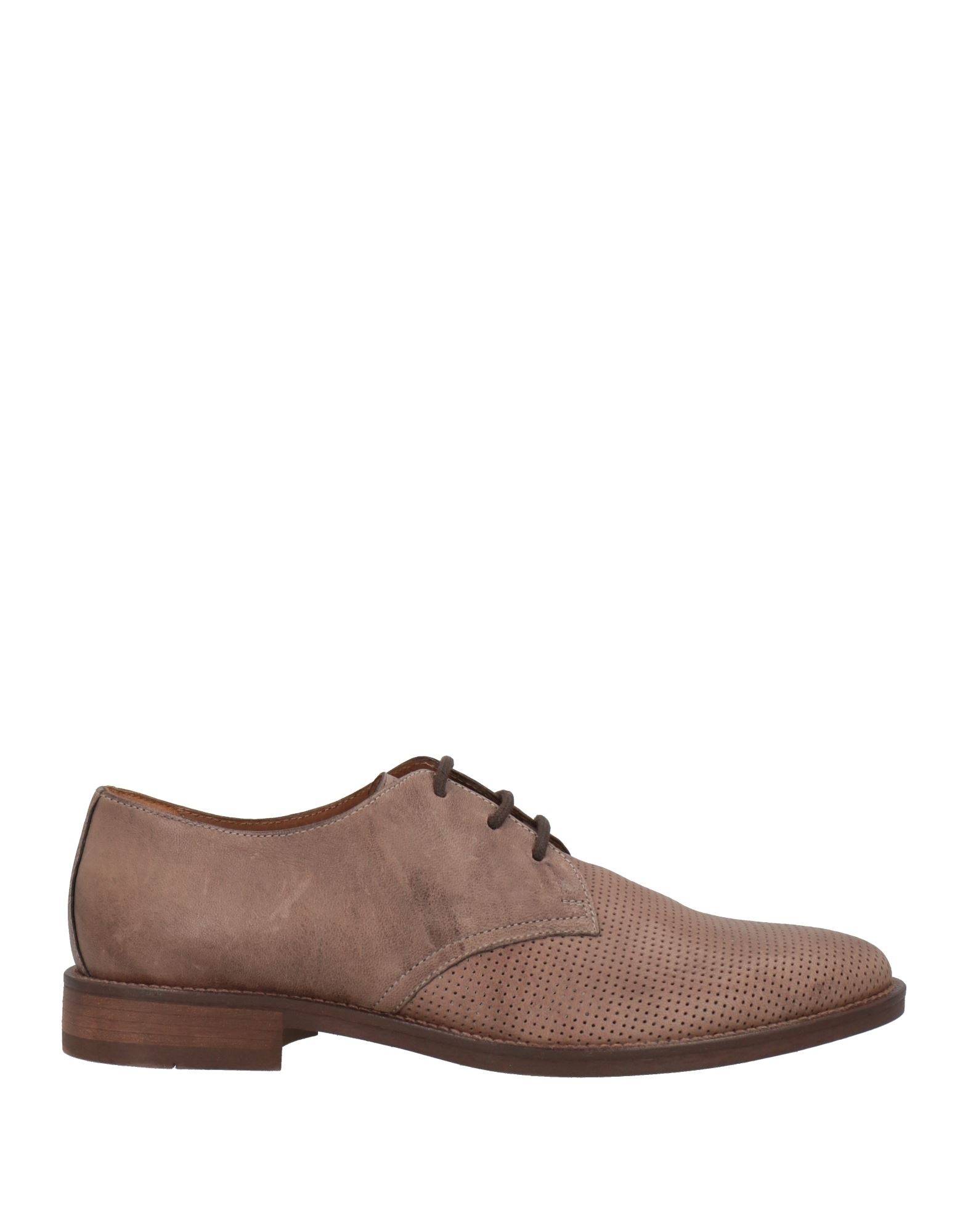 Antica Cuoieria Lace-up Shoes In Dove Grey