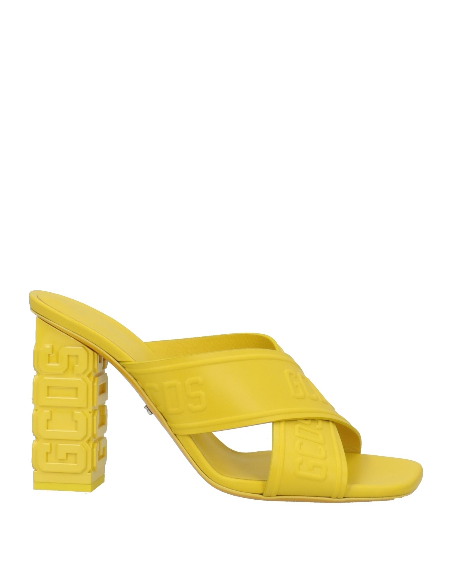 Gcds Sandals In Yellow