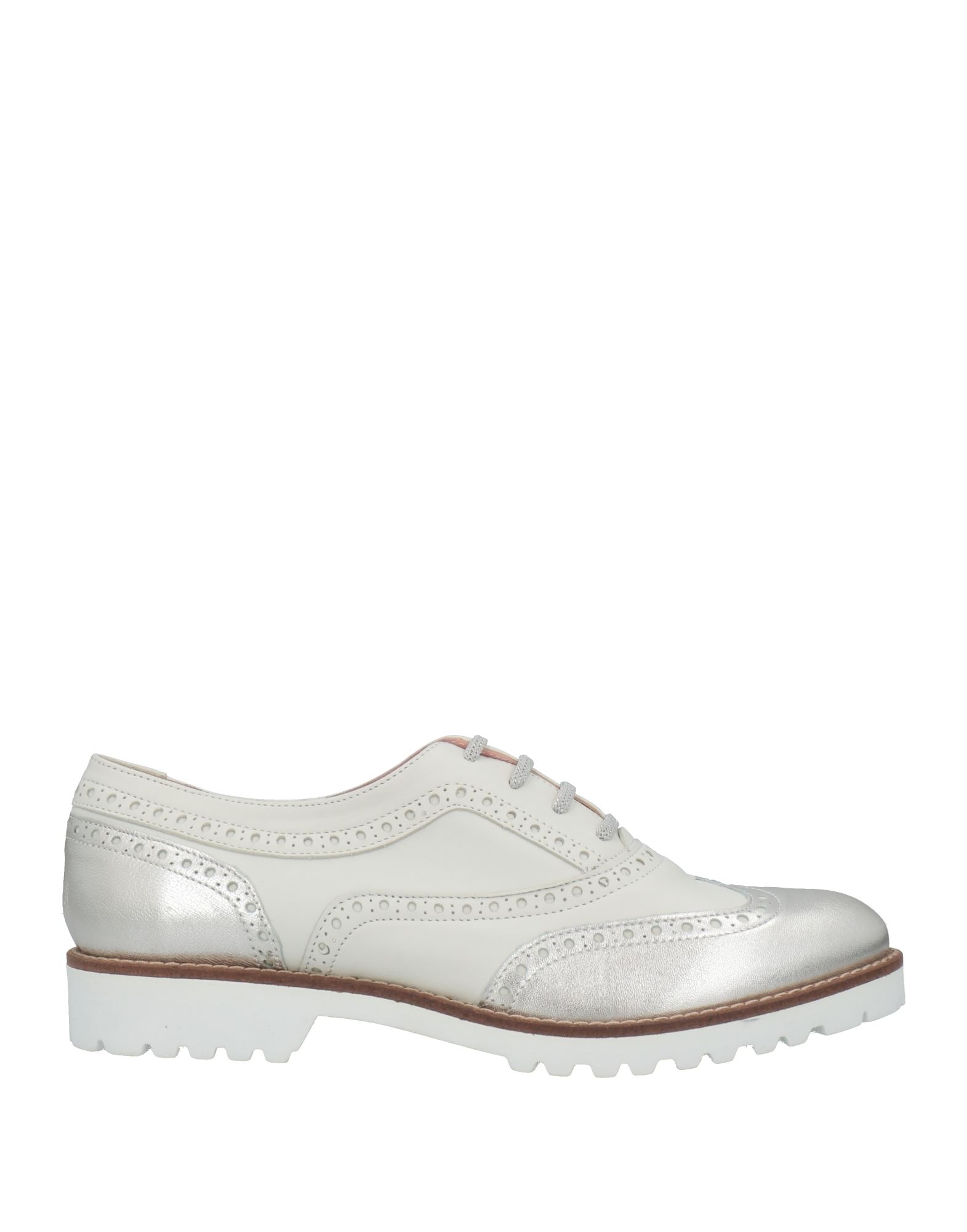 Studio Pollini Lace-up Shoes In Silver