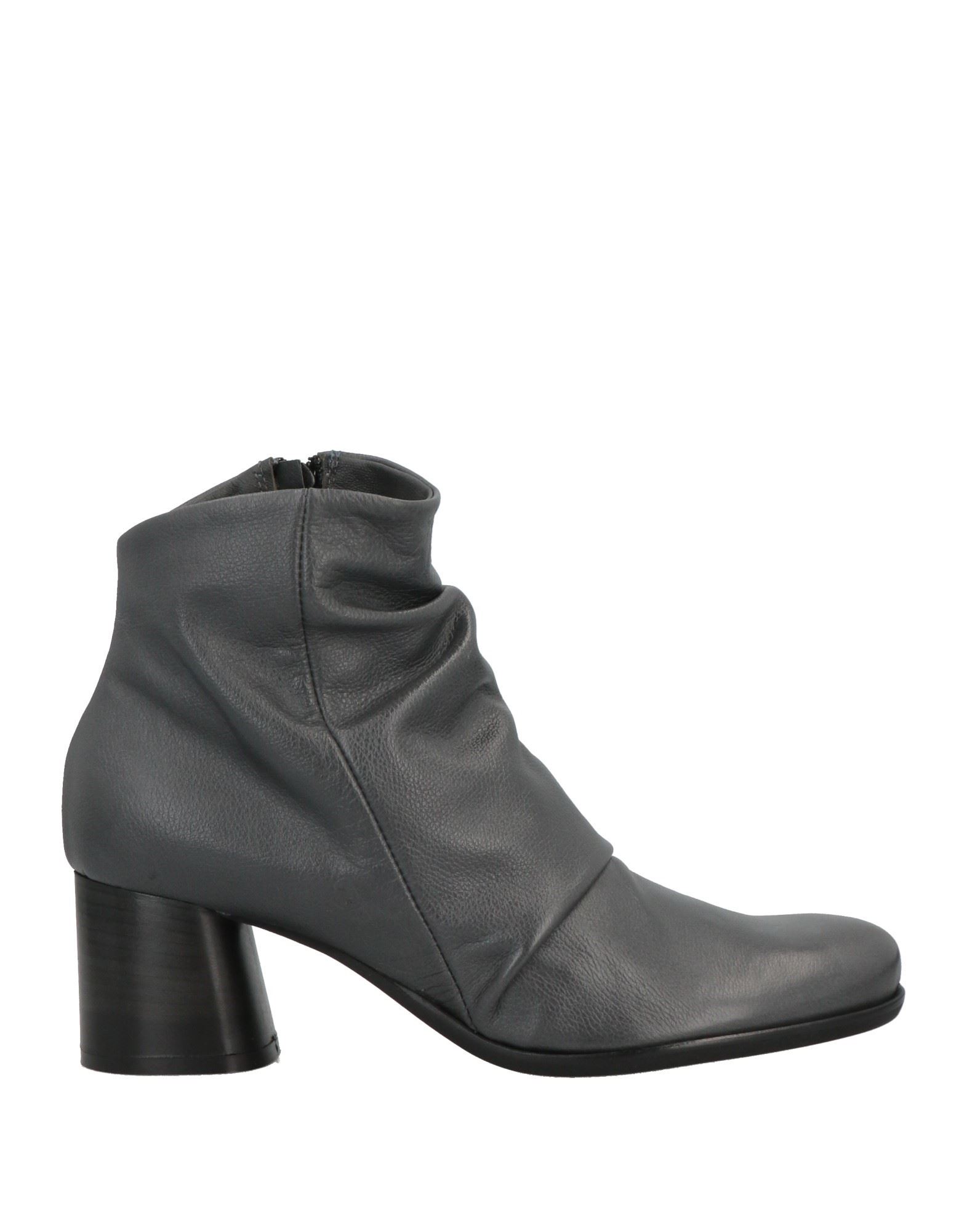 LILIMILL LILIMILL WOMAN ANKLE BOOTS LEAD SIZE 9 SOFT LEATHER