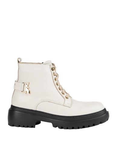 Botines de caña alta Mujer Blanco 36 Mujer