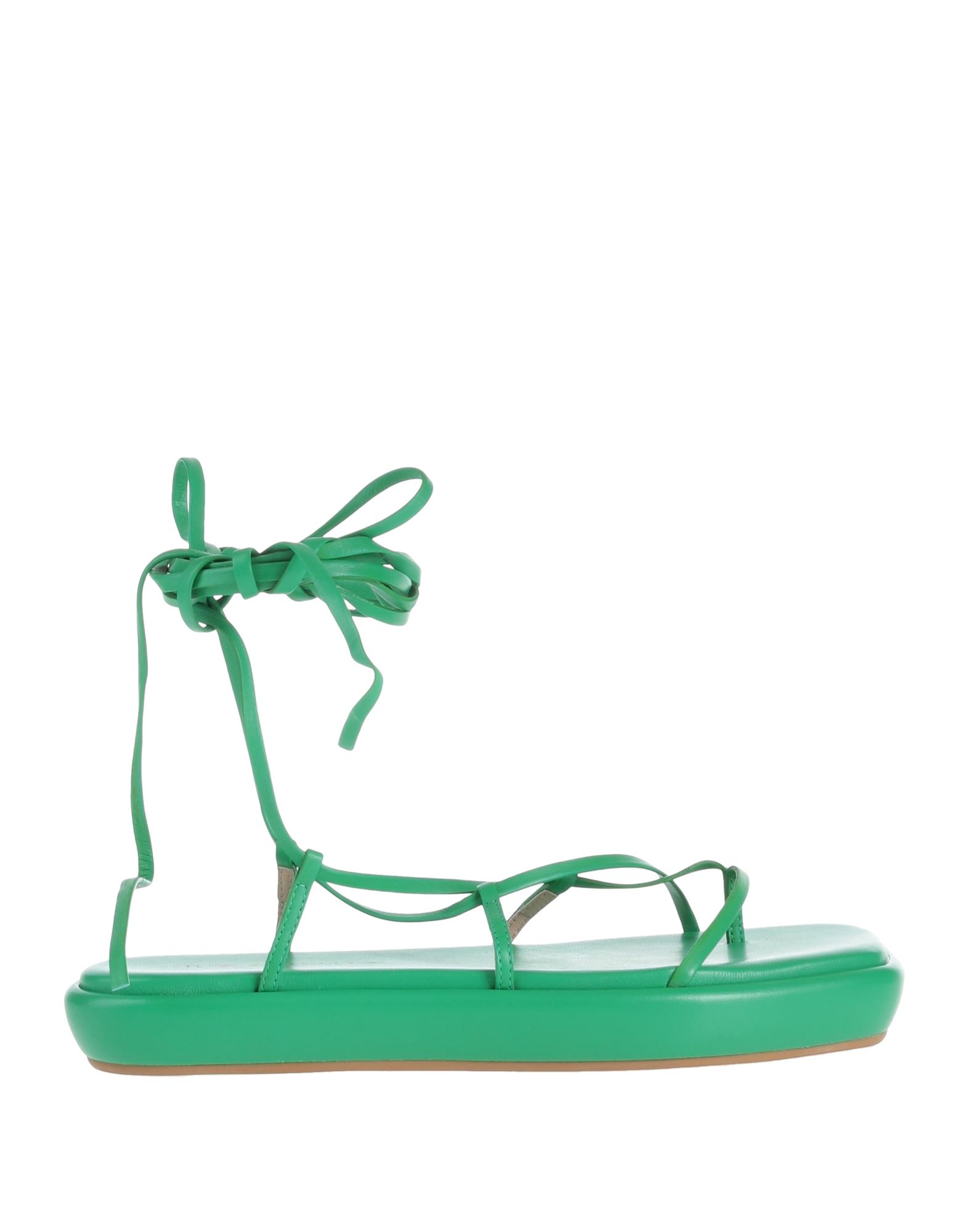 Ilio Smeraldo Toe Strap Sandals In Green