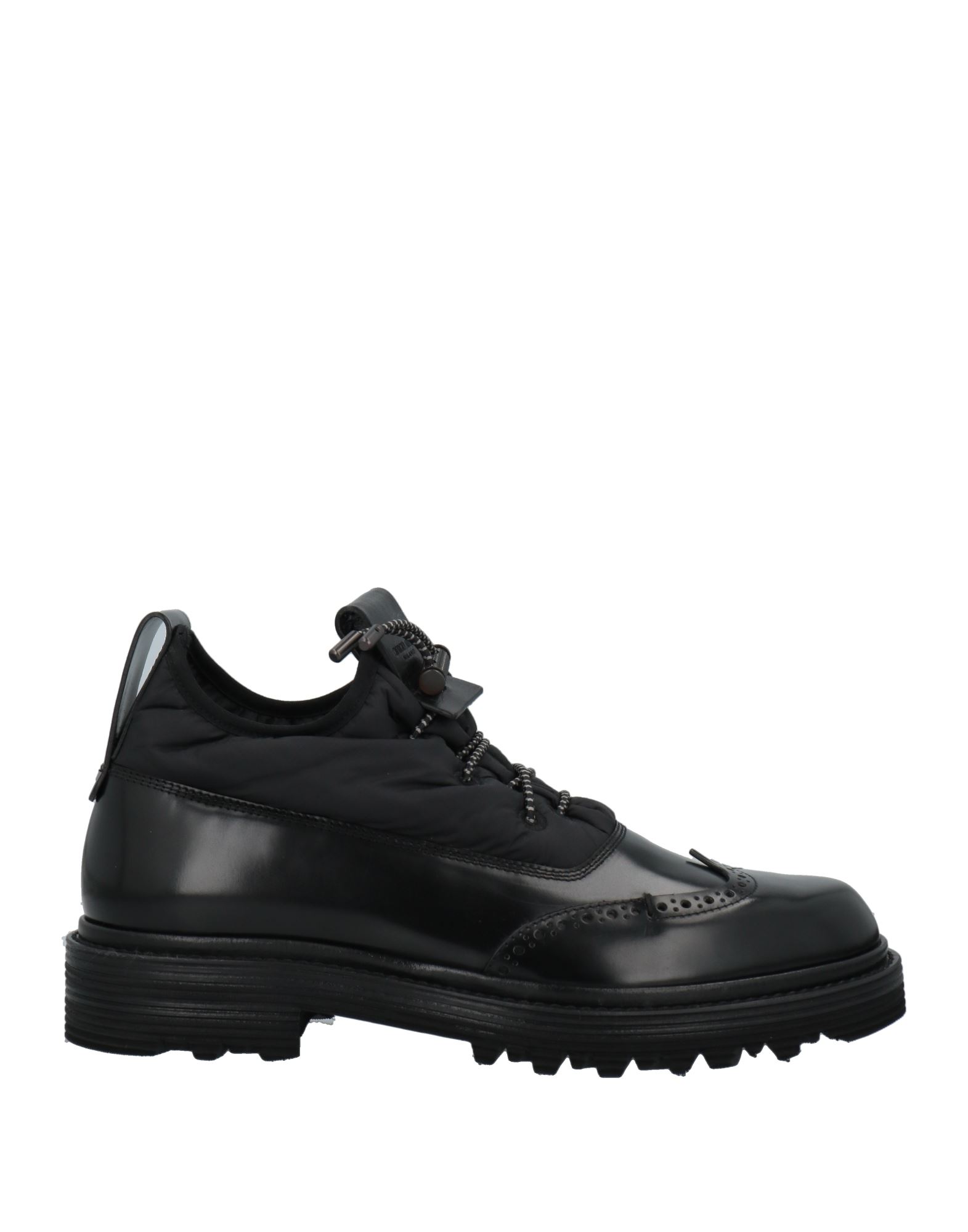Shop Giorgio Armani Man Ankle Boots Black Size 8 Bull Skin, Polyester, Bovine Leather