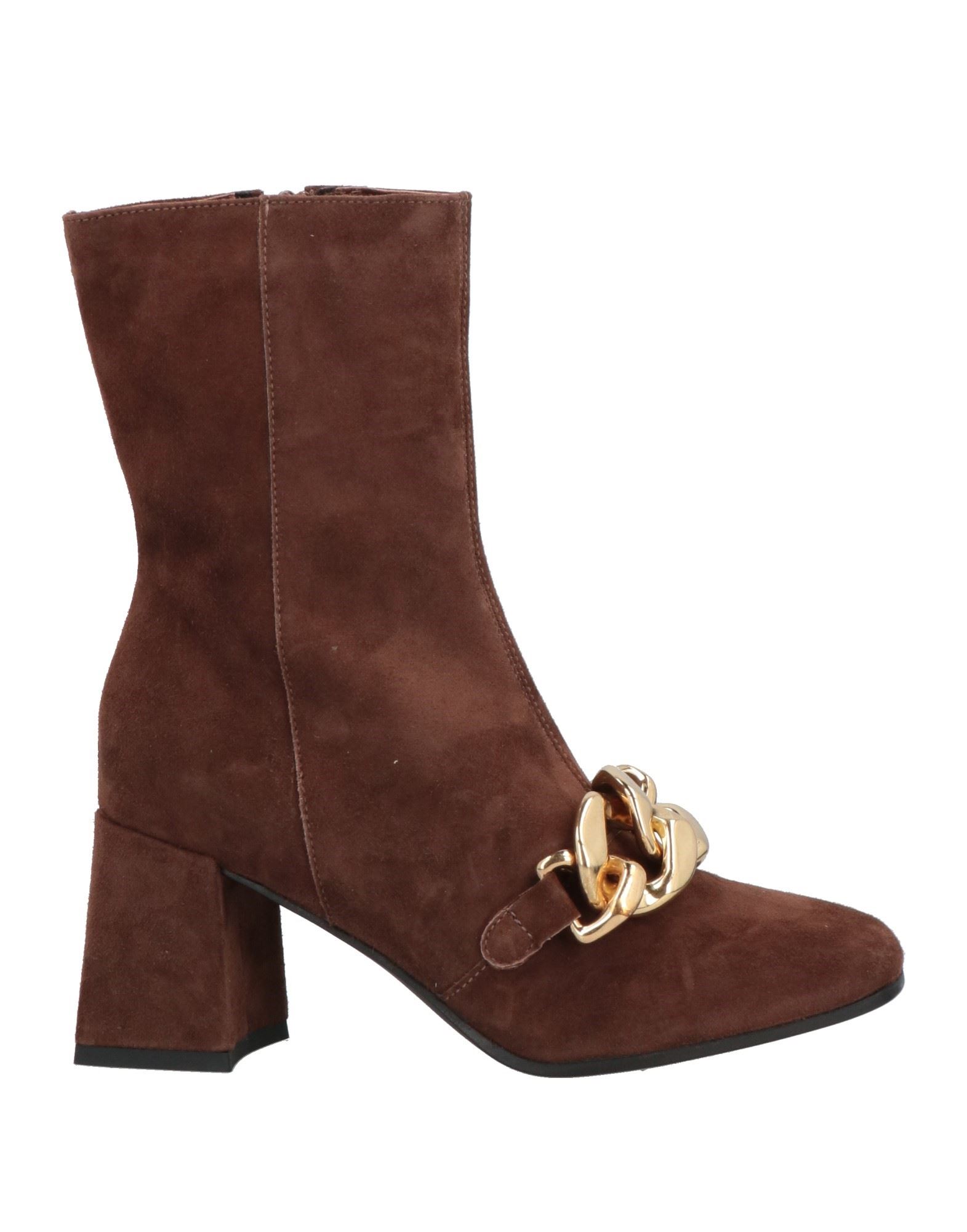 Formentini Ankle Boots In Dark Brown