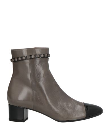 Pas De Rouge Woman Ankle Boots Lead Size 8 Soft Leather