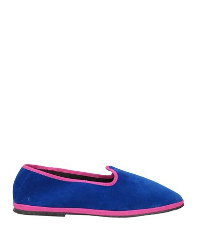 Habille Habillé Woman Loafers Bright Blue Size 6 Textile Fibers