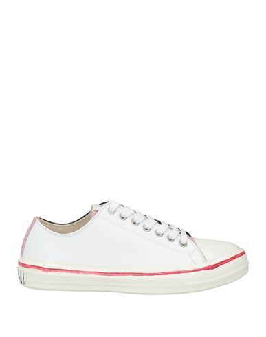 Marni Woman Sneakers White Size 7 Leather