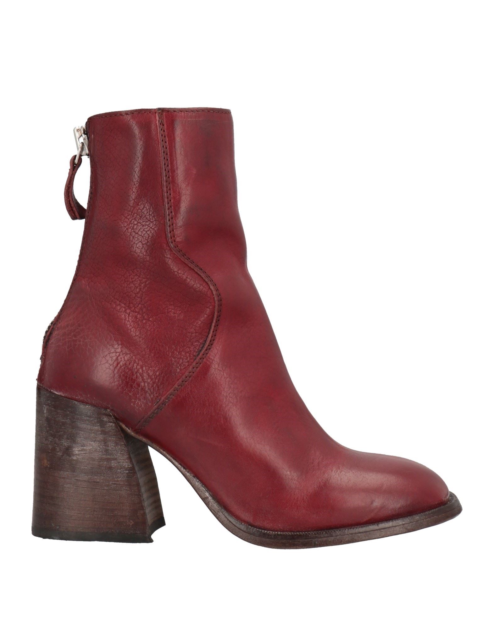 Moma Ankle Boots In Red