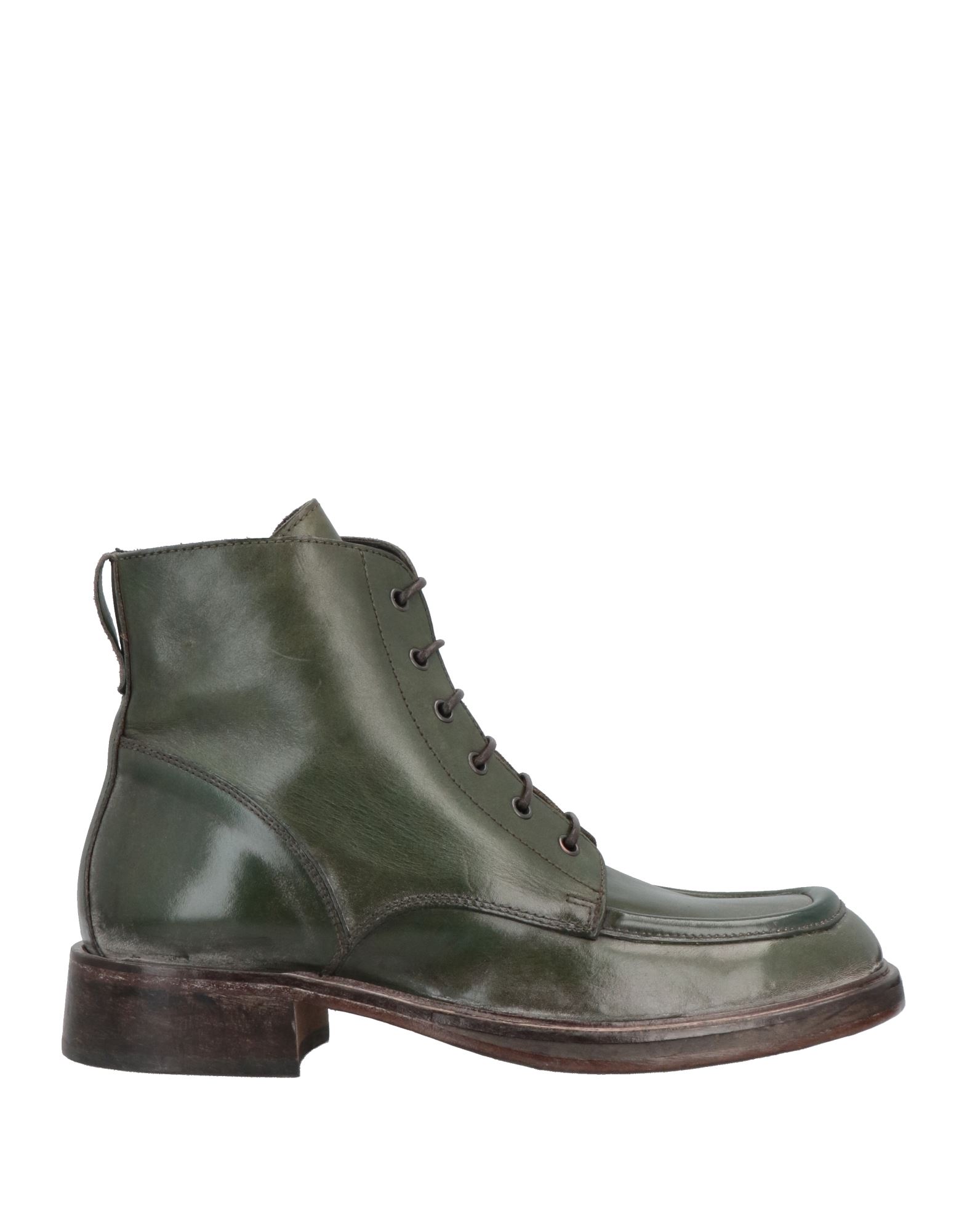 Moma Ankle Boots In Green