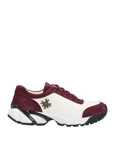 Mr & Mrs Italy Woman Sneakers Deep Purple Size 8 Calfskin