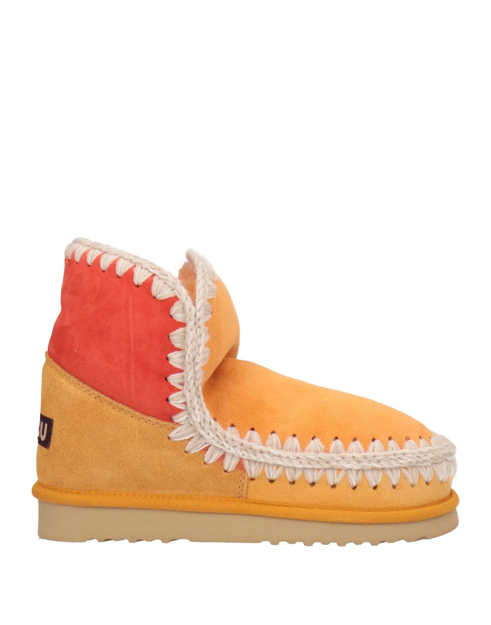 Mou Ankle Boots In Apricot