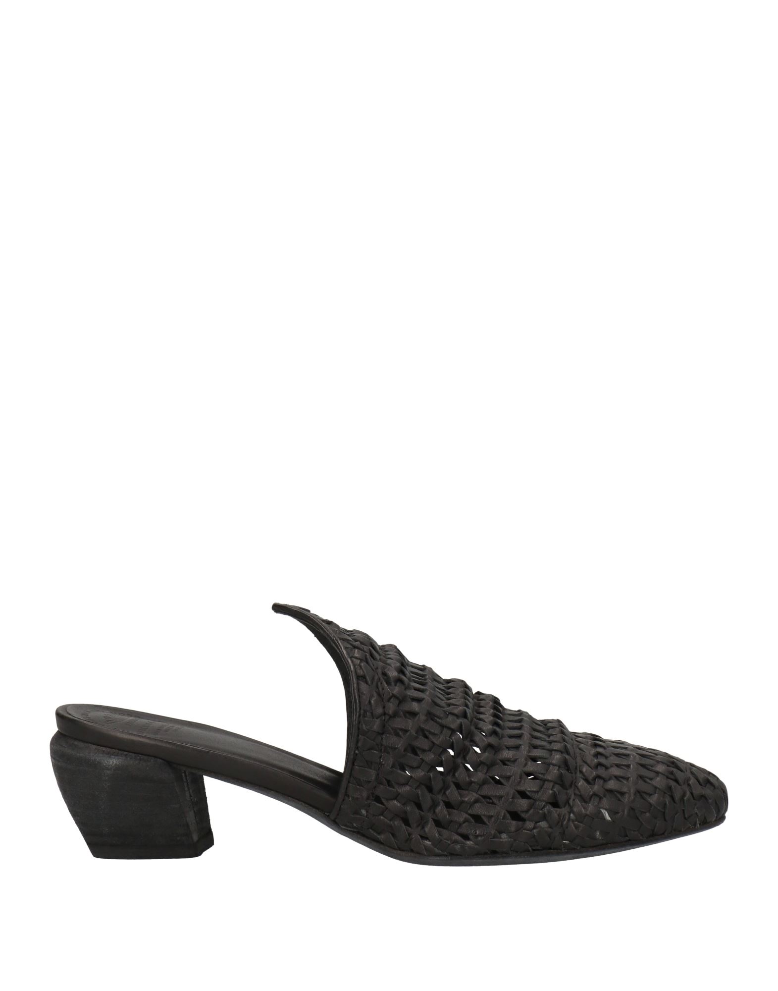 Officine Creative Italia Woman Mules & Clogs Black Size 7 Soft Leather