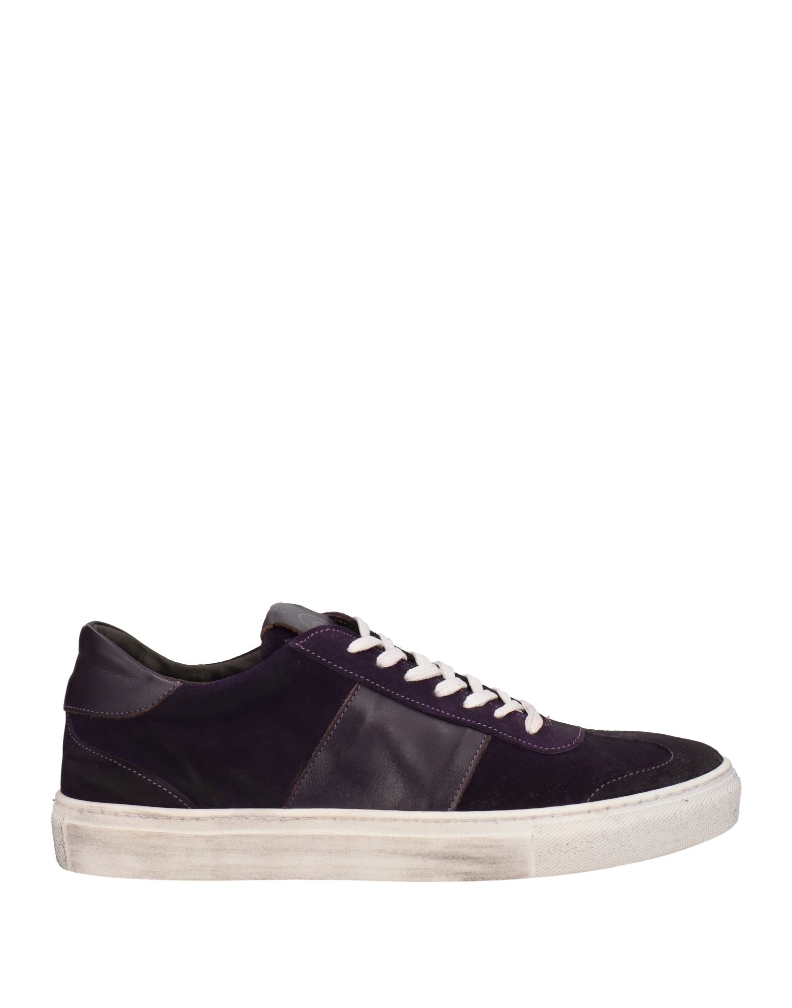 Grey Daniele Alessandrini Sneakers In Dark Purple