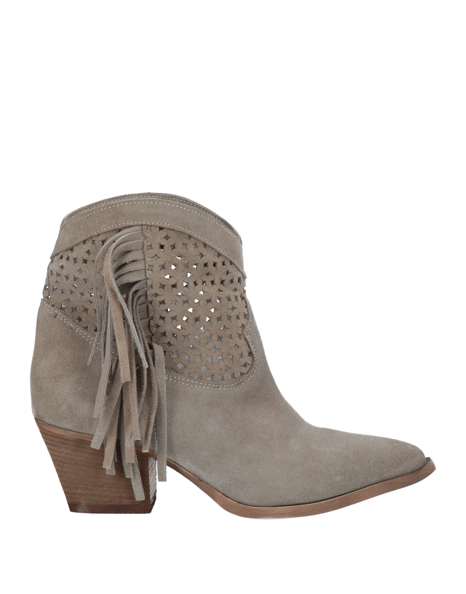 Dixie Ankle Boots In Dove Grey