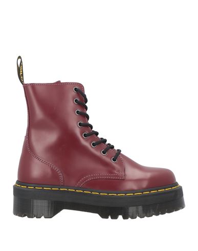 Dr. Martens' Flat Ankle Boots Dr. Martens Woman Color Cherry