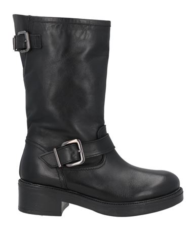 Cafènoir Woman Ankle Boots Black Size 6 Soft Leather
