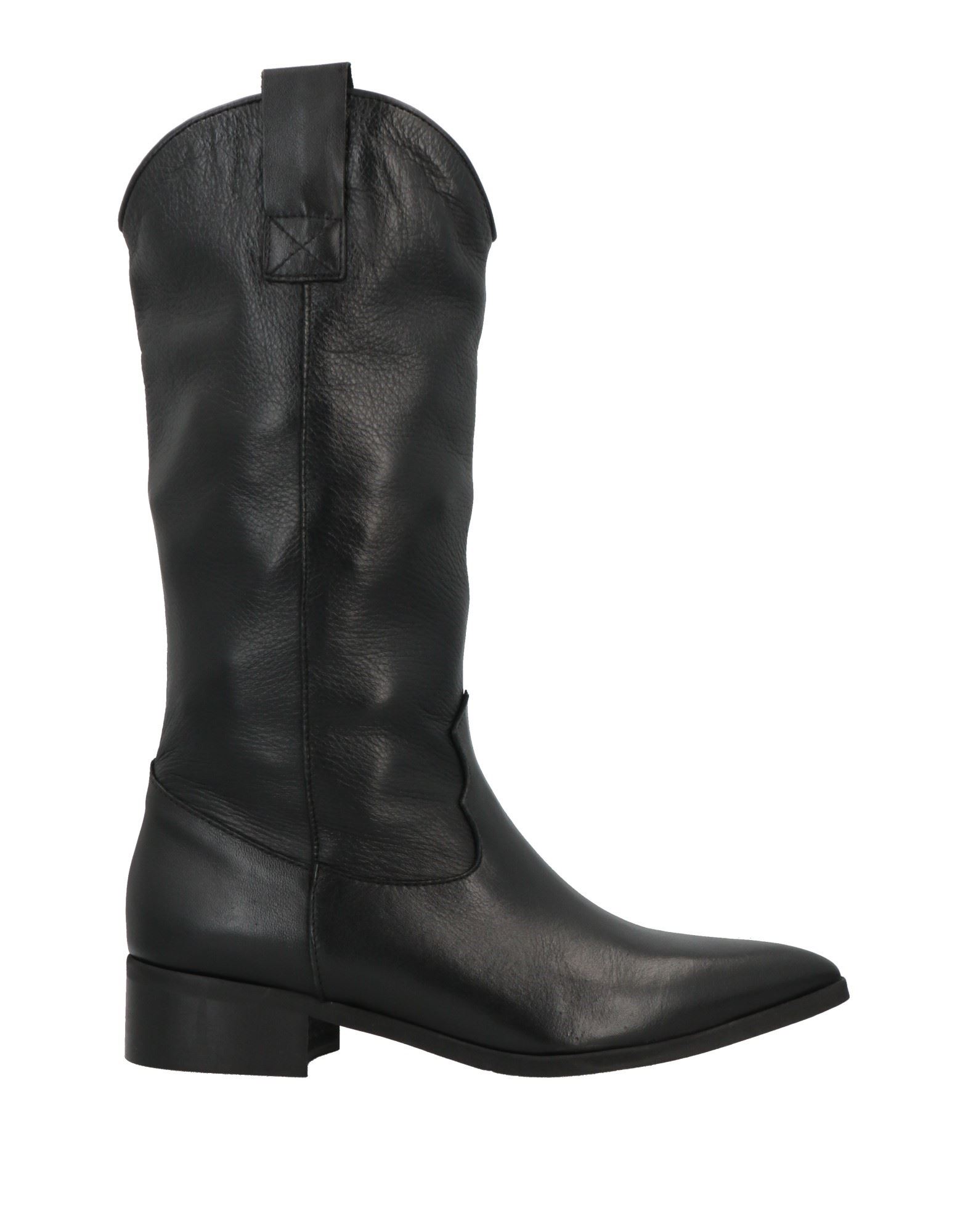 Accademia Knee Boots In Black