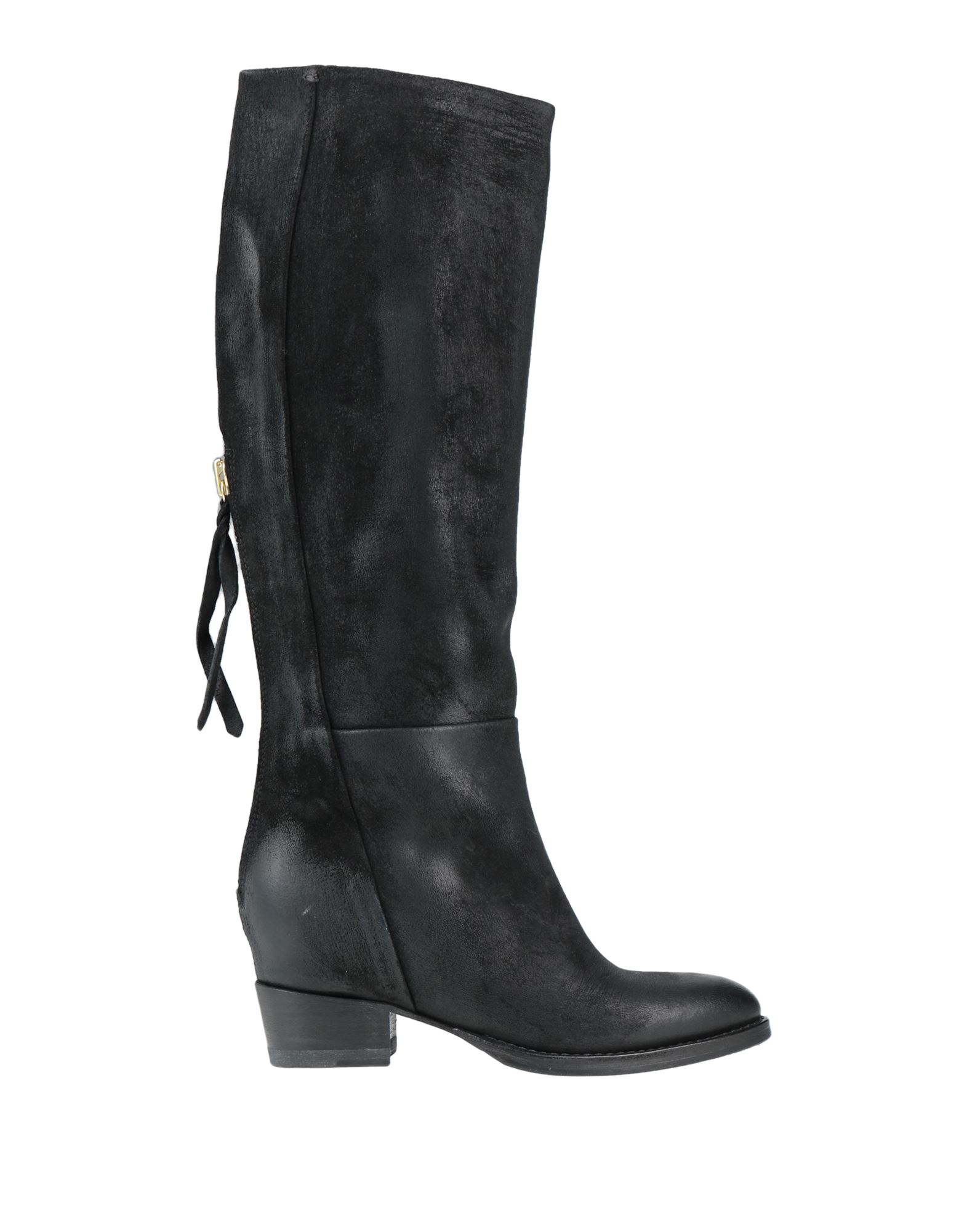 Buttero Knee Boots In Black