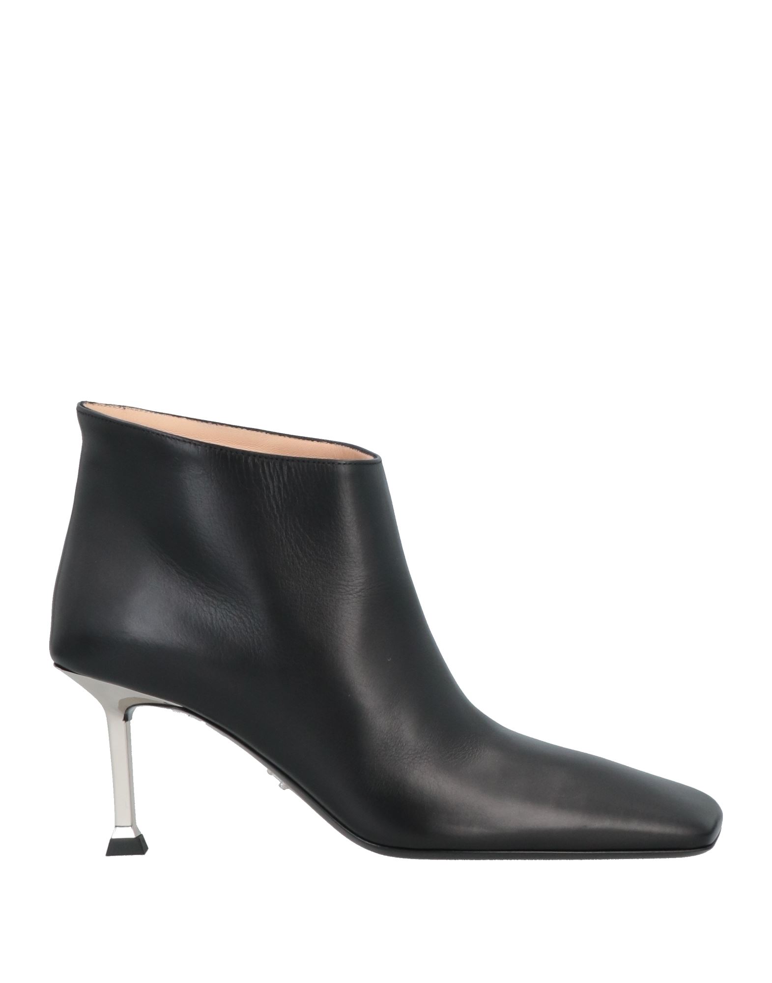 Shop Cesare Paciotti Woman Ankle Boots Black Size 8 Soft Leather