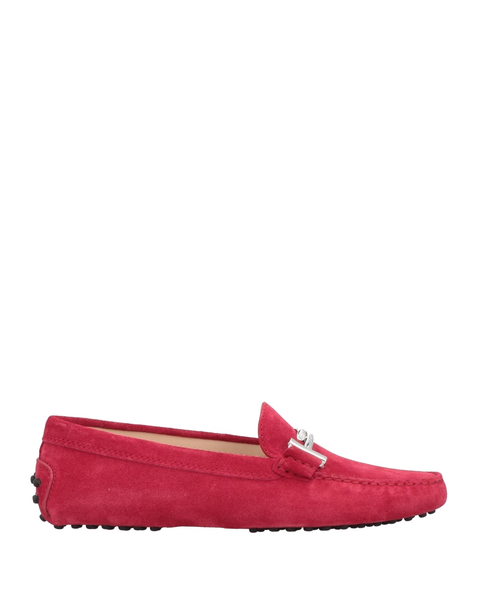 Tod's Loafers In Brick Red