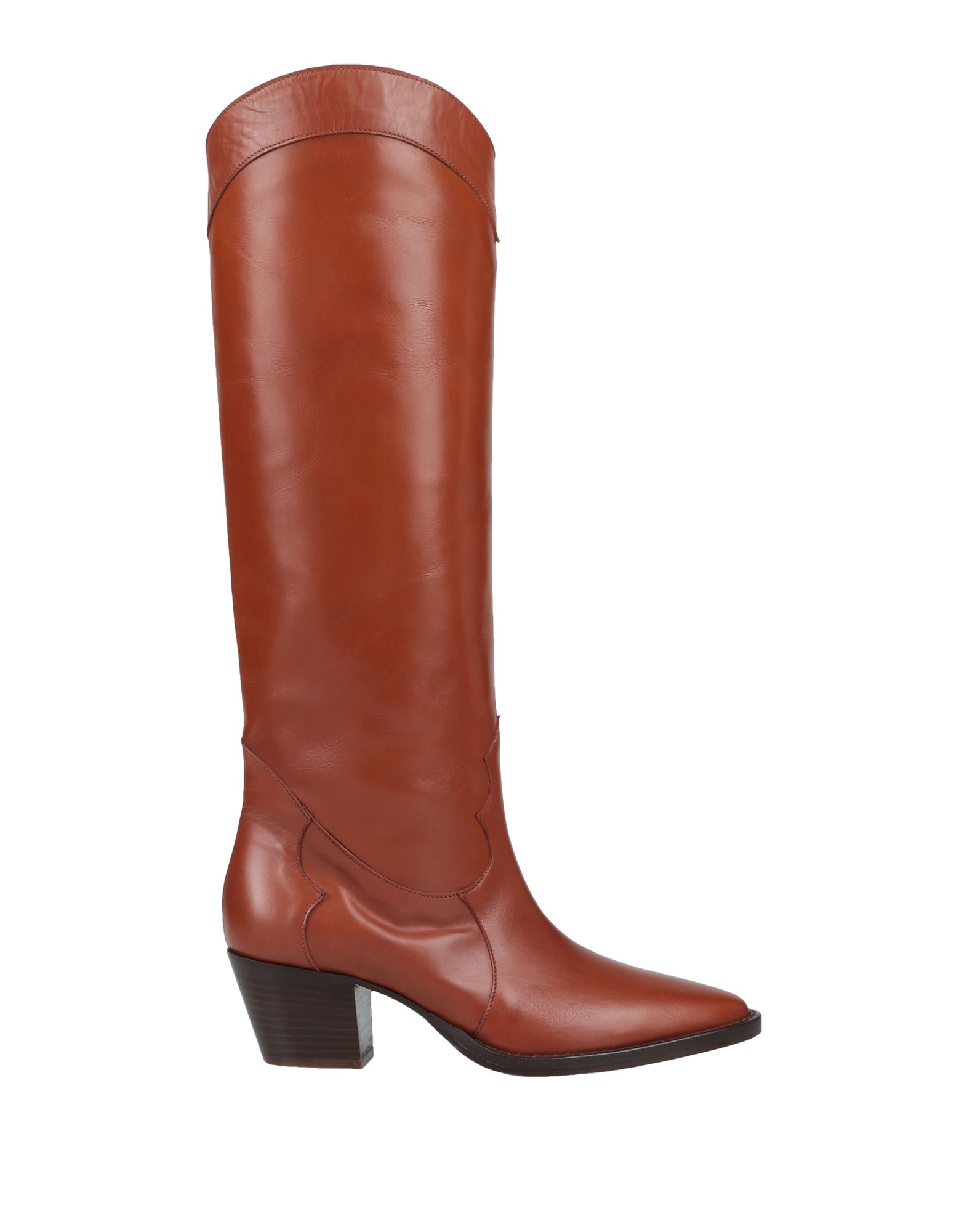 Dondup Knee Boots In Brown