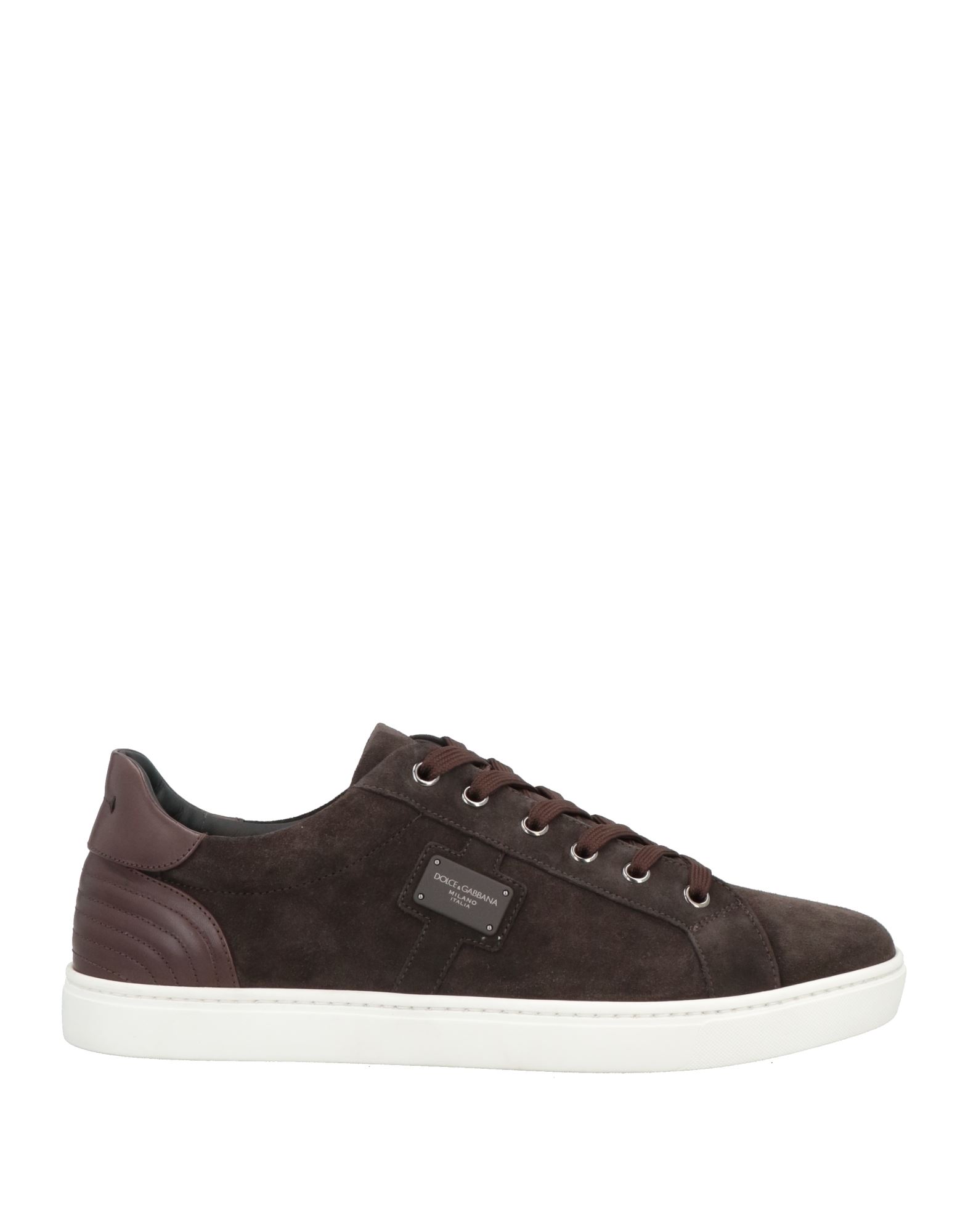 Dolce & Gabbana Sneakers In Dark Brown