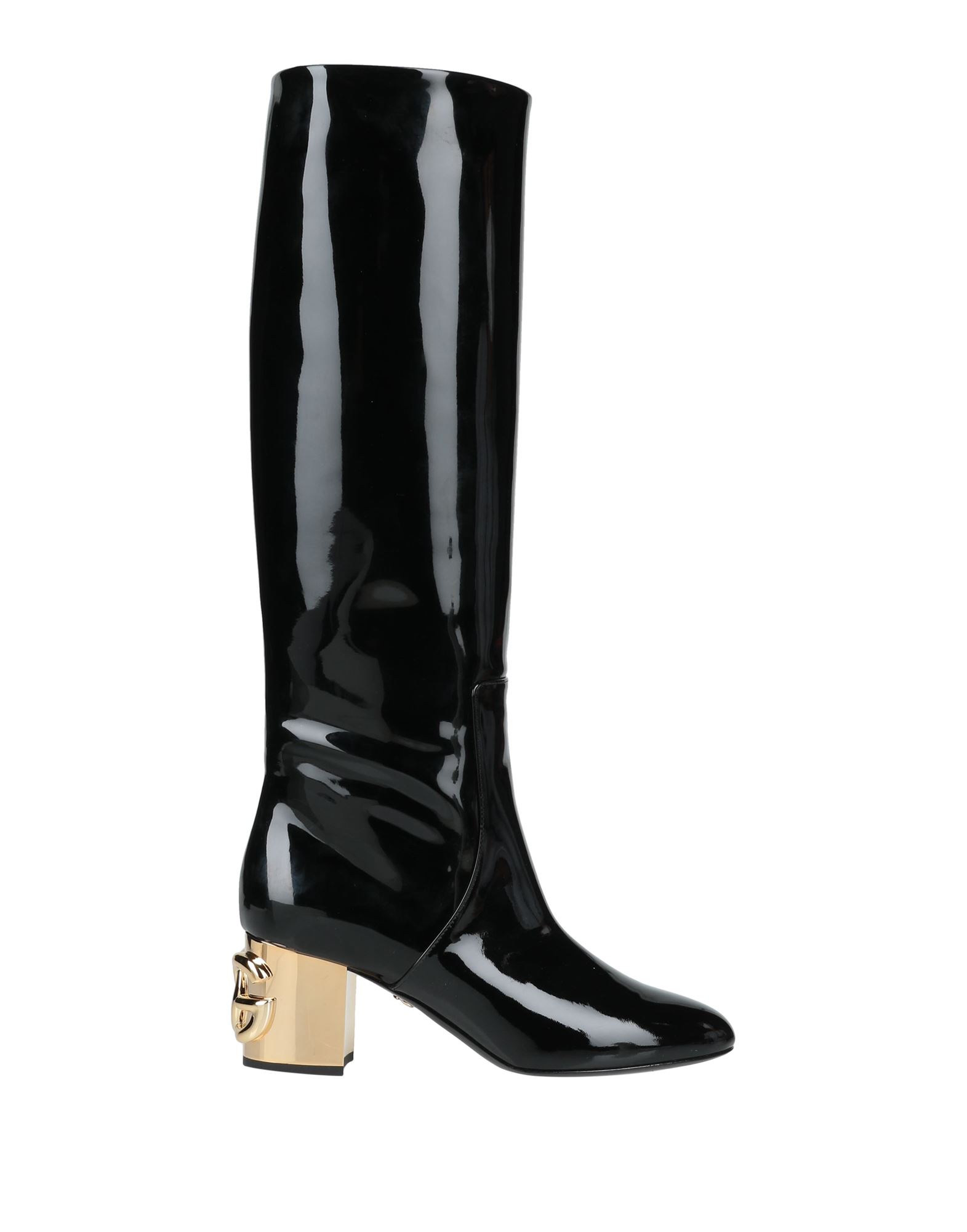 Dolce & Gabbana Knee Boots In Black