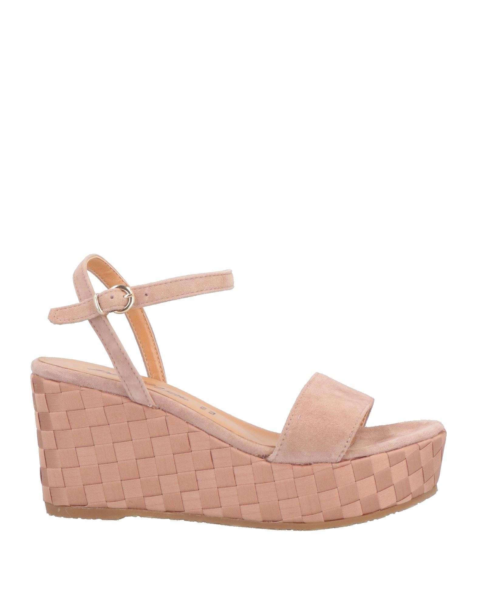 Paolo Mattei Sandals In Pastel Pink