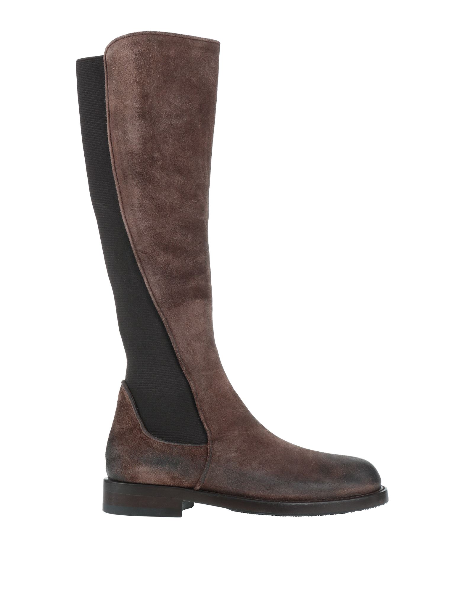 Anna F. Knee Boots In Brown