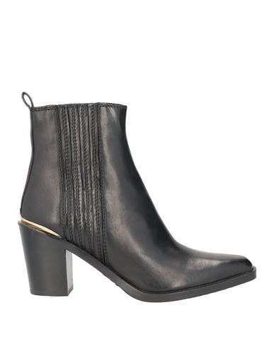 Bruno Premi Woman Ankle Boots Black Size 11 Calfskin