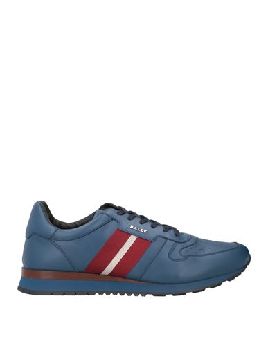 Bally Man Sneakers Slate Blue Size 13 Soft Leather